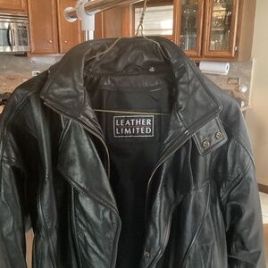 Leather jacket